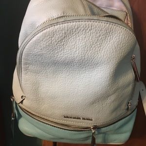 Michael kors leather backpack